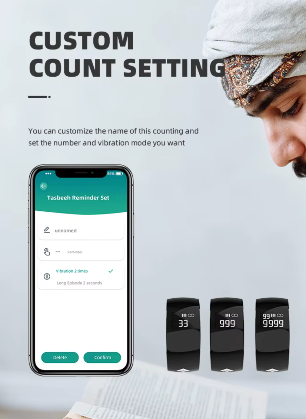 Tasbeeh Smart Ring